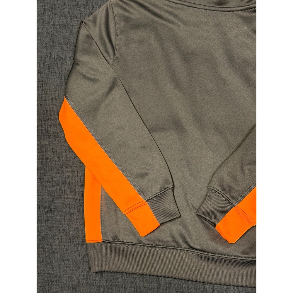 boys Jordan therma fit hoodie size small (6-7 Years) In Gray & Orange - Picture 12 of 16